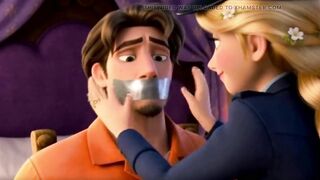 Flynn Rider's Sinless Rencounter: Rapunzel's 1st Oral-sex Fantasy