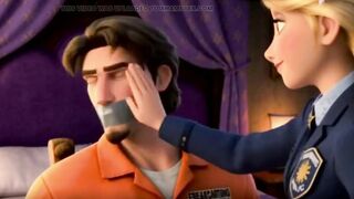 Flynn Rider's Sinless Rencounter: Rapunzel's 1st Oral-sex Fantasy