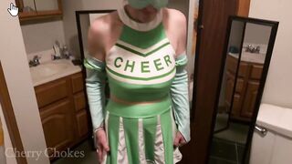 55yo stepmom Cherry was the head cheerleader. Gives her 35yo step son head, as a cheerleader.