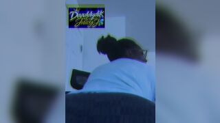 Solo female pleasure: thick and curvy twerk by greenteamxxx