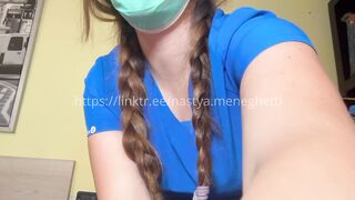 POV: NURSE TAKES CARE OF YOUR ROD AND MAKES U CUM ON HER GLOVES - MEDFET ROLEPLAY MEDICAL EXAM