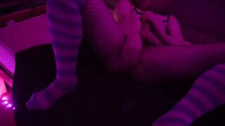 Sissy femboy bangs himself with a penis till this chab oozes :three full clip