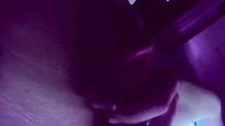 Close up twitching knob. I gottao pent up. uwu