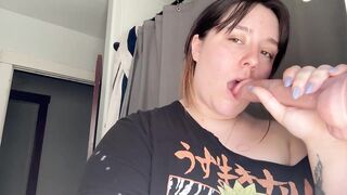 { ASMR } Oral pleasure Try-out By a Chunky mother I'd like to fuck