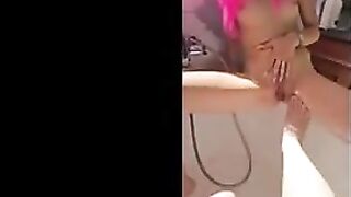 Kinky Extraordinary Beauties Foot Masturbation, Snatch Moist Foot Licking, and Lesbo Sex-toy Banging