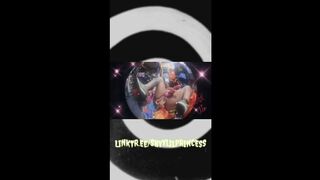 BLACK FEMALE-DOMINANT CREAMS TWAT IN SNEAKERS -FREE FULL LENGTH CUSTOM SCENE