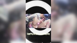 BLACK FEMALE-DOMINANT CREAMS TWAT IN SNEAKERS -FREE FULL LENGTH CUSTOM SCENE
