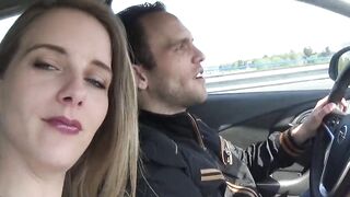 Behind the scenes to Gelsenkirchen Germany! See how we journey, prepare for a photo/movie scene shoot and see how slutty we are