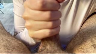 This babe makes fascinating sucking sounds during the time that servicing her virgin stepbrother's petite dick and takes a load of cum right in her throat.