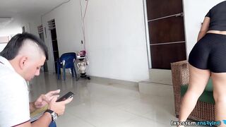 Por Fin me Quede Solo Con La Empleada y Cumplió Mi Fantasia