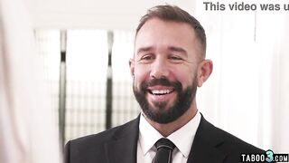 Wicked red bride to be wishes a final ride on a large jock previous to the ceremony