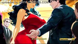 Sneaky Office Affair: Older Wife Becomes the Prize and Gets Filled by Spouse’s Rival - AI GENERATED
