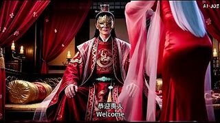 Blindfolded Silver Hair Hotty Meets the Masked Stranger.E4.AI-generated
