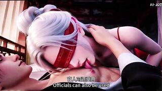 Blindfolded Silver Hair Hotty Meets the Masked Stranger.E4.AI-generated