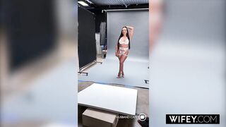 WIFEY Barefaced Wife Gets Fucked By A Ebony Dong, Spouse Likes Each Second!