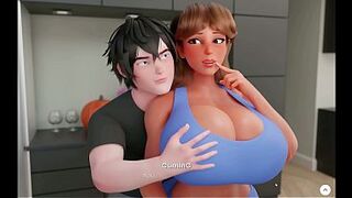 Mansion Days [ TABOO Manga Game ] Ep.twenty one DIVORCED mother I'd like to fuck BLOW JOB are the MOST EXCELLENT !