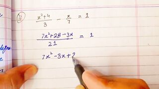 Match lec 41 - Learning fresh equations