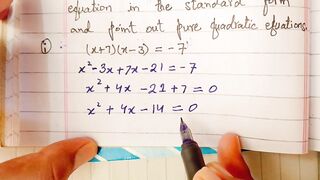 Match lec 41 - Learning fresh equations