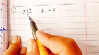 Match lec 41 - Learning fresh equations
