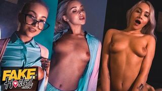 When the NERD GAL turns into an ABSOLUTE SEX NYMPH - Fake Hostel