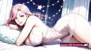 Insatiable Comics Pink-Haired Honey's Bedroom Creampie