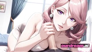 Insatiable Comics Pink-Haired Honey's Bedroom Creampie