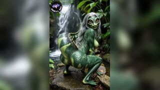 Slutty Aliens, Monsters & Sexually excited Fairies Take Huge Schlongs AI-generated Dream Compilation