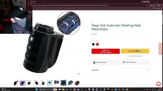 Buy or Bye? Unfathomable Sub Automatic Rotating Hunk Masturbator by The Bad Peach l Omen Bunny Reviews