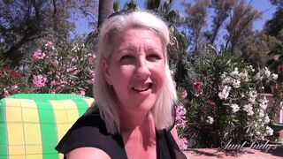 Auntjudys - Breasty Aged Doctor Maggie Moon Provides Outdoor Sex Therapy