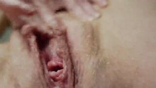 Close up Vagina Rubbing and Fingering Masturbation