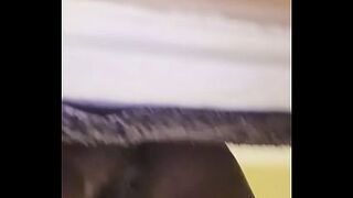 Hawt golden-haired wicked black beauty with creamy juicy cunt - SOLO -