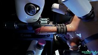 Brigitte Overwatch Futanari Milking Machine CG Comics
