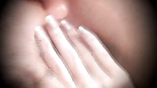 Erotic Games with Blindfolded Blond Butt Drilled with Vibrator