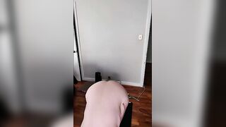 Sexy Aged big beautiful woman Does Her A.M. Exercise Routine!