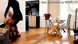 A Secretary Takes Force and Teaches her Boss a Lesson - Mistresse Julia