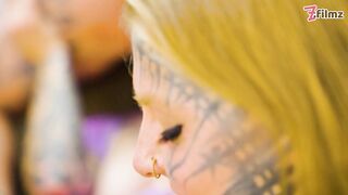 Lesbo Fuckfest – Anal & Squirt – Tattooed Cuties Gratifying Every Other’s Holes and Licking Twat – ATM,