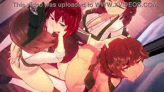 Sex in the cafeteria (cg animation)