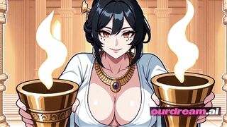 ourdream - POV: Nubian Princess Gets Impaled In Her Temple
