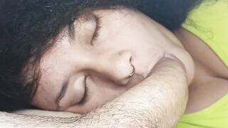 "Ultimate Coarse Slo-Mo Fellatio Ends In Excessive Drool And Impure Facial Close Up"