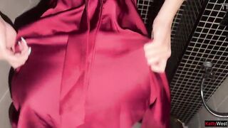 Str8 from the Dance Floor to the WC – Sex with a Stranger in Nightclub Restroom – Anal and Swallowing Cum