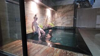 After a swim in the pool, the friendship story ends in sex: betraying a ally's trust by with her spouse.