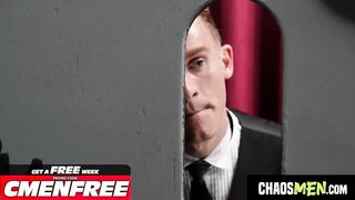 CHAOS DUDES - Tatted Stranger Plus Cheating Spouse = Smutty Anonymous Gloryhole Screw