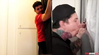 Str8 Bro Gloryhole 1st Time