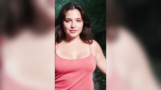 Charming, very sexy woman masturbates on movie scene cuz her date didn't show up and this babe was burning with longing, craving for his large weenie