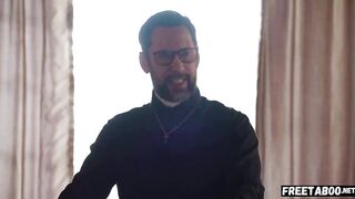Undressed Teen Seduces Her Priest To Anal Sex