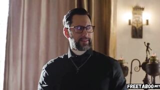 Undressed Teen Seduces Her Priest To Anal Sex