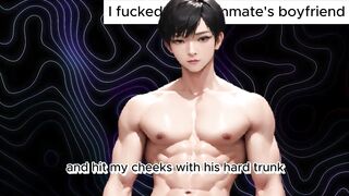 I sucked my roomie's str8 boyfriend's rod - Homo Stories