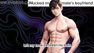 I sucked my roomie's str8 boyfriend's rod - Homo Stories