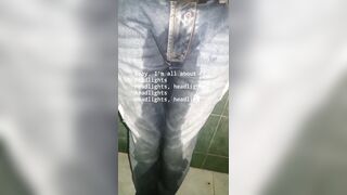 Urine-moist cloth diaper