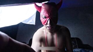 Immodest talk: my balls are full of cum and they need your gorgeous face to drench it totally. eng sub